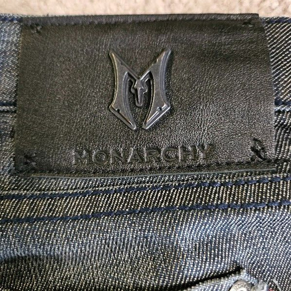 Monarchy Women's Black Bootcut Jeans Size 26 Small New with Tags Made in USA - Picture 10 of 11